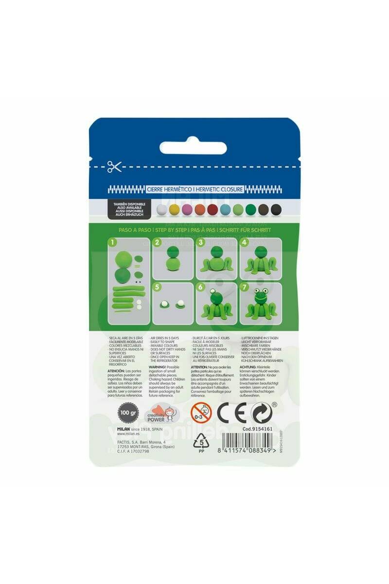 Flex.Modell.Clay Air-Dry 100G Drak Green