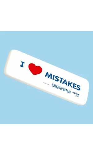Eraser Milan 4806 I Love Mistakes