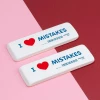 Eraser Milan 4806 I Love Mistakes