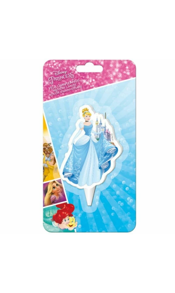 Disney Princess Cinderella Candle - 7.5cm