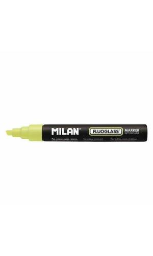 Yellow Fluoglass Chisel Tip Marker 2-4mm
