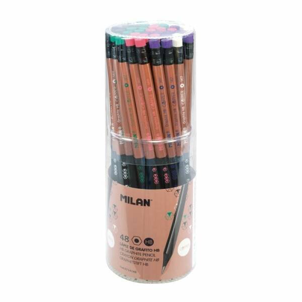 Graphite Pencils W.Eraser Copper