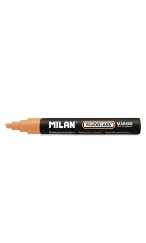 Orange Fluoglass Chisel Tip Marker 2-4mm