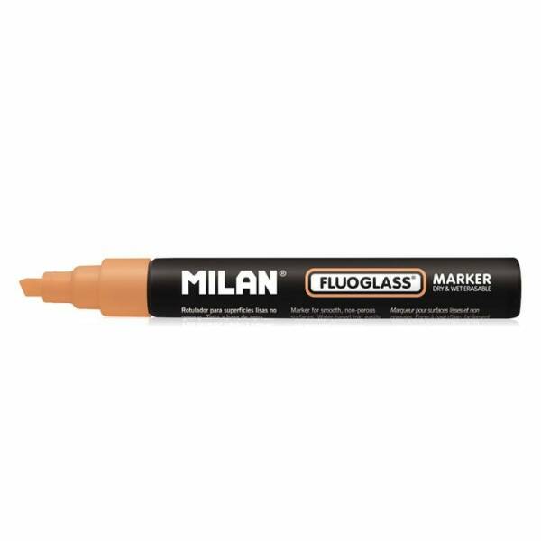 Orange Fluoglass Chisel Tip Marker 2-4mm