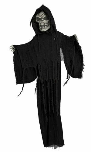Hanging Black Skeleton 170cm