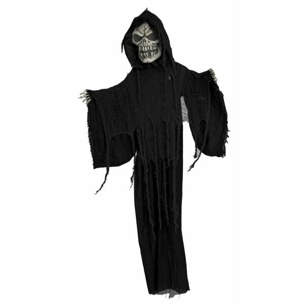 Hanging Black Skeleton 170cm