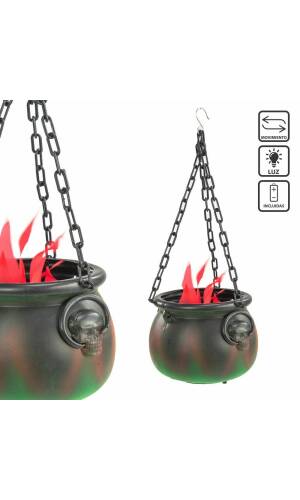 Cauldron Fire - 14x17x44cm