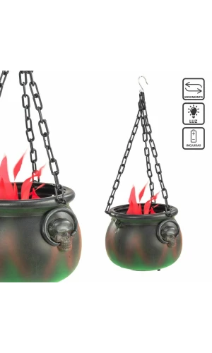 Cauldron Fire - 14x17x44cm