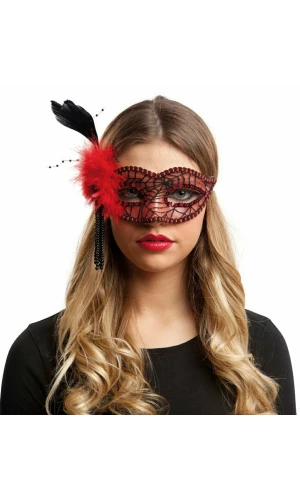 Venetian Metal & Fabric Eye Mask