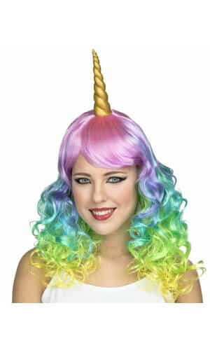 Long Unicorn Wig - Adult One Size