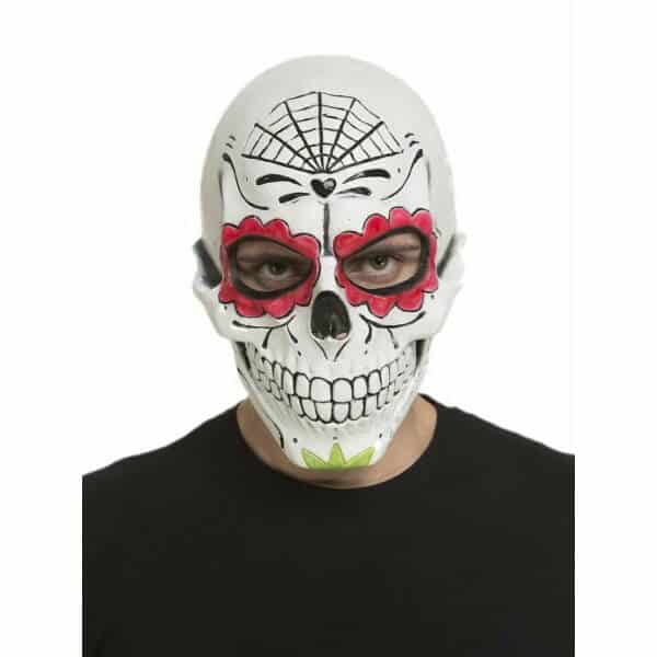 Mascara Día De Los Muertos (Latex Mask) - Adult One Size