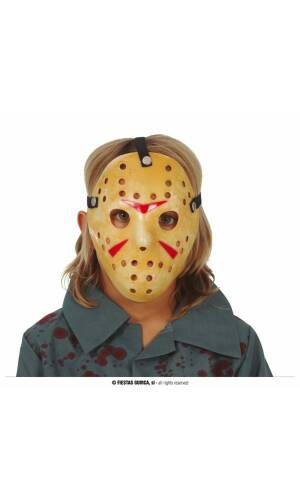 Hockey Jason PVC Mask - Adult One Size