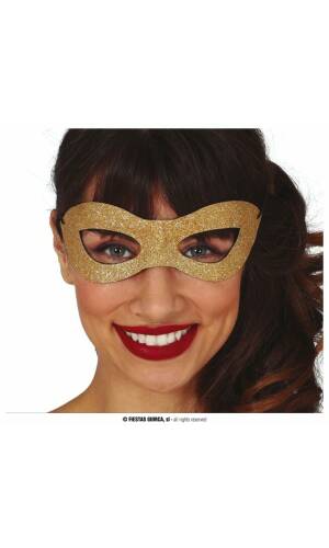 Gold Face Mask - Adult One Size