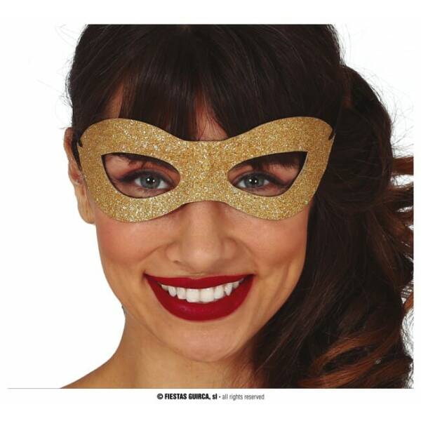 Gold Face Mask - Adult One Size