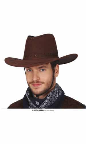 Brown Cowboy Hat - Adult One Size
