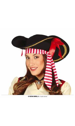 Pirate Corsair Hat - Adult One Size