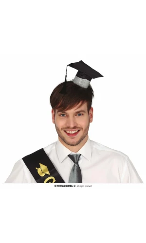 Graduation Mini Hat Headband