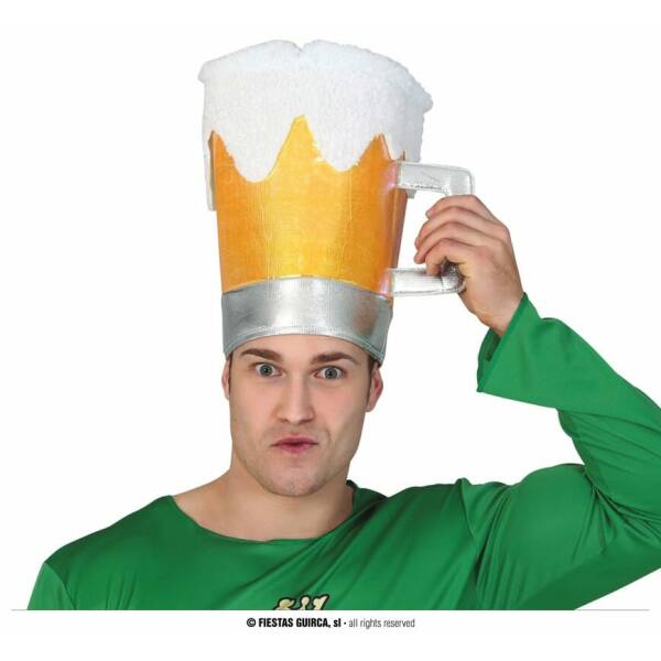 St Patrick's Beer Mug Hat - Adult One Size