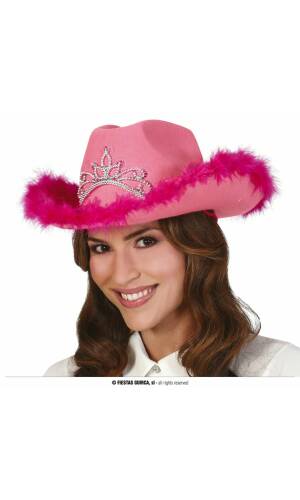 Pink Cowboy Hat - Adult One Size