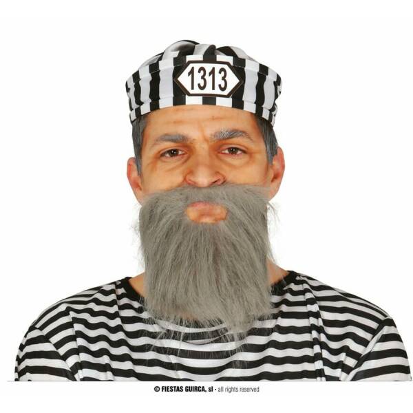 Prisoner Fabric Hat - Adult One Size