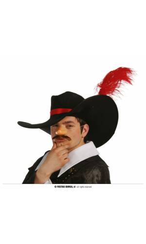Musketeer / Captain Hook Hat - Adult One Size