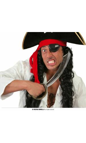 Pirate Sword (Sable) With Eyepatch - 47cm
