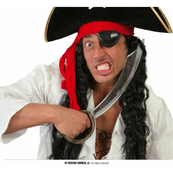 Pirate Sword (Sable) With Eyepatch - 47cm
