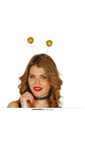 Gold Disco / Antenna Headband