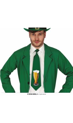 St Patrick's Beer Tie