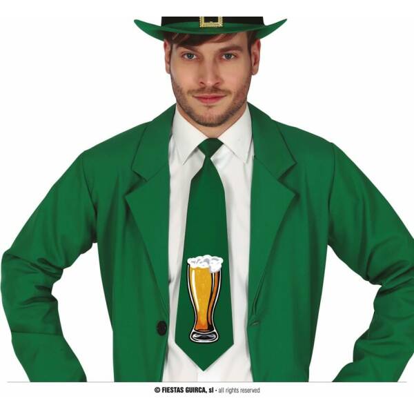 St Patrick's Beer Tie