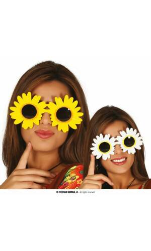Hippie Assorted Daisies Glasses