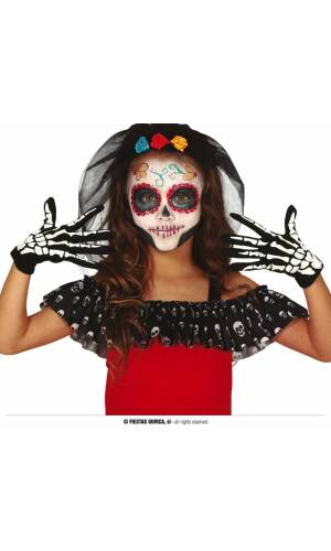 Children Skeleton Gloves