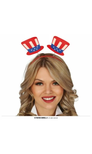 America Top Hat Headband