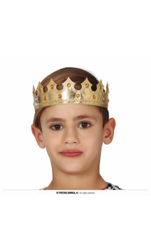 King Gold Crown - Child One Size