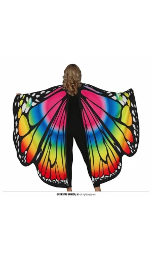 Multicolor Butterfly Wings - 160x130cm