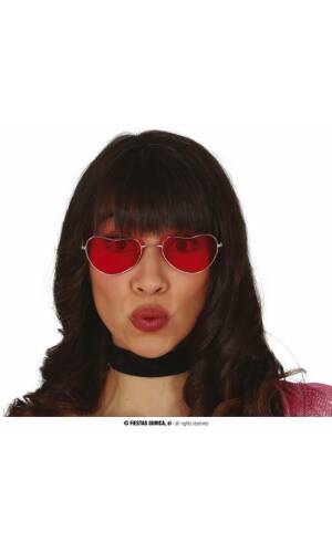 Hippie Heart Glasses - Adult One Size
