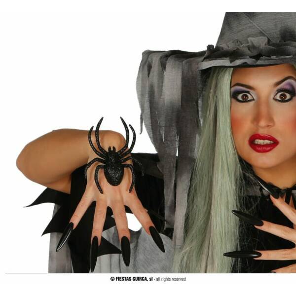Set of 2 Spiders - 12.5cm