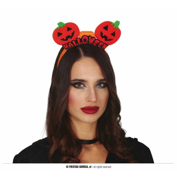 Pumpkins With Lights Headband