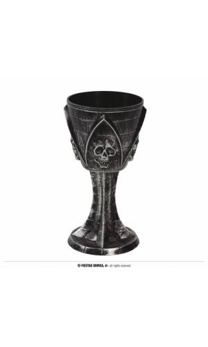 Chalice with Skull - 19cm