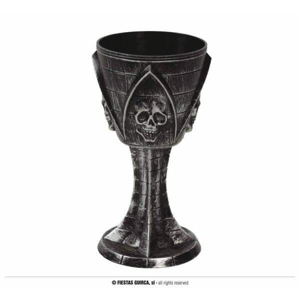 Chalice with Skull - 19cm