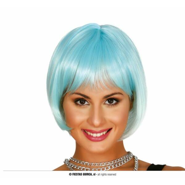 Turquoise Short Wig - Adult One Size
