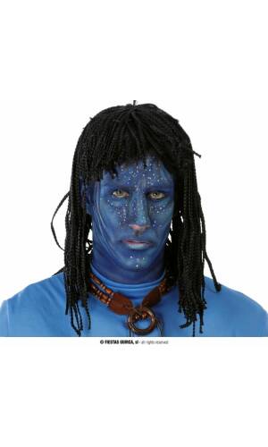 Black Native Avatar Wig - Adult One Size