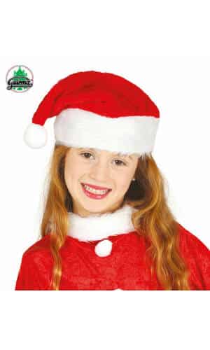 Deluxe Santa Claus Hat - Child One Size