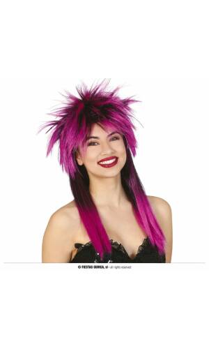 Purple Rock Wig - Adult One Size