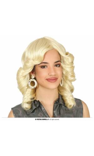 Blonde 70's Wig - Adult One Size
