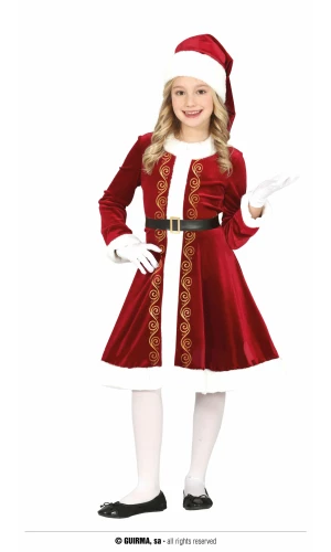 Deluxe Mrs Santa Claus - Age 3 to 4 Years