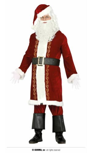 Deluxe Santa Claus - Adult Size Medium (48-50)
