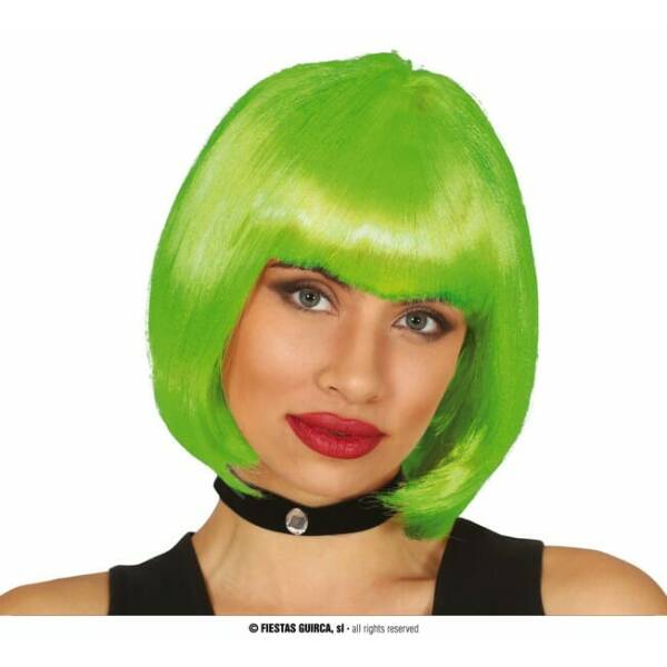 Green Bob Wig - Adult One Size