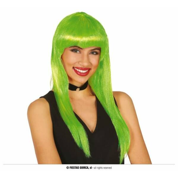 Green Long Wig - Adult One Size