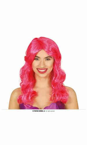 Pink Mermaid Wig - Adult One Size
